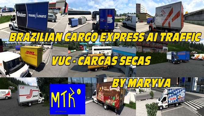 Pack Transportadoras Brasileiras Tráfego – ETS2 1.47