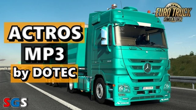 Mercedes-Benz Actros MP3 v1.5.5.1 por Dotec – ETS2 1.49